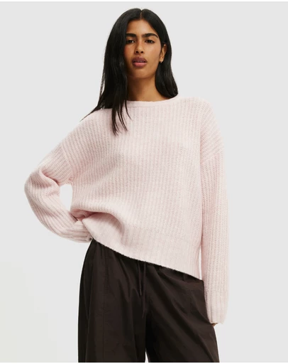 Cotton On - Luxe Crew Neck Sweater