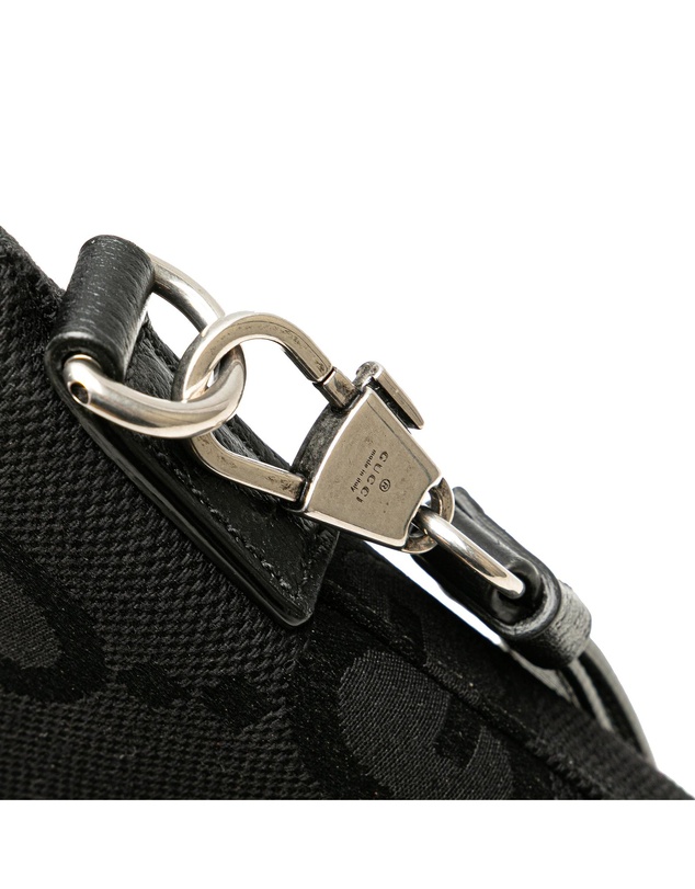 Pre-Loved by Azura Reborn - Pre-Loved Jumbo GG Canvas Clutch on Strap