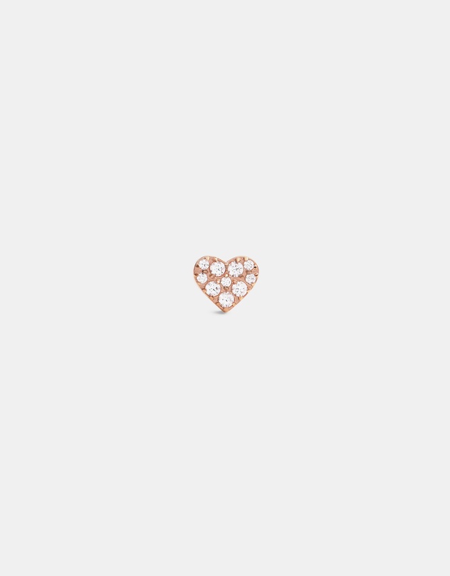 Daniel Wellington - Micro Earring Crystal Heart Stud