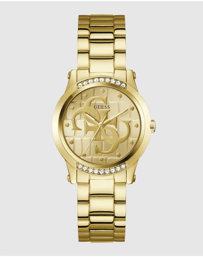 GUESS - Guess Ladies Gold Tone 36mm Analogue Watch