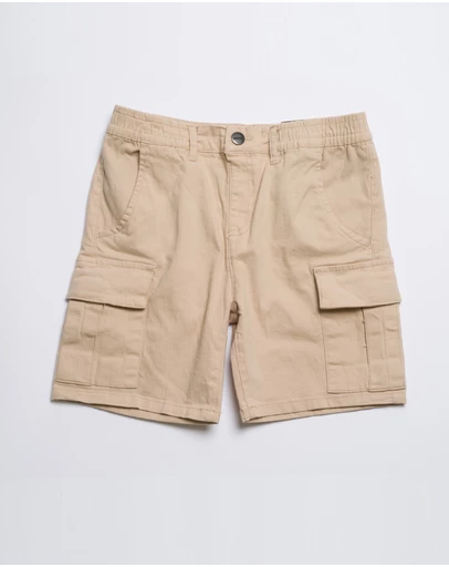 Stock & Co. - Cargo Elastic Waist Stretch Short - Youth