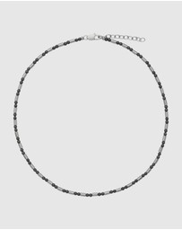 Najo - Nova Men's Haematite & Steel Necklace