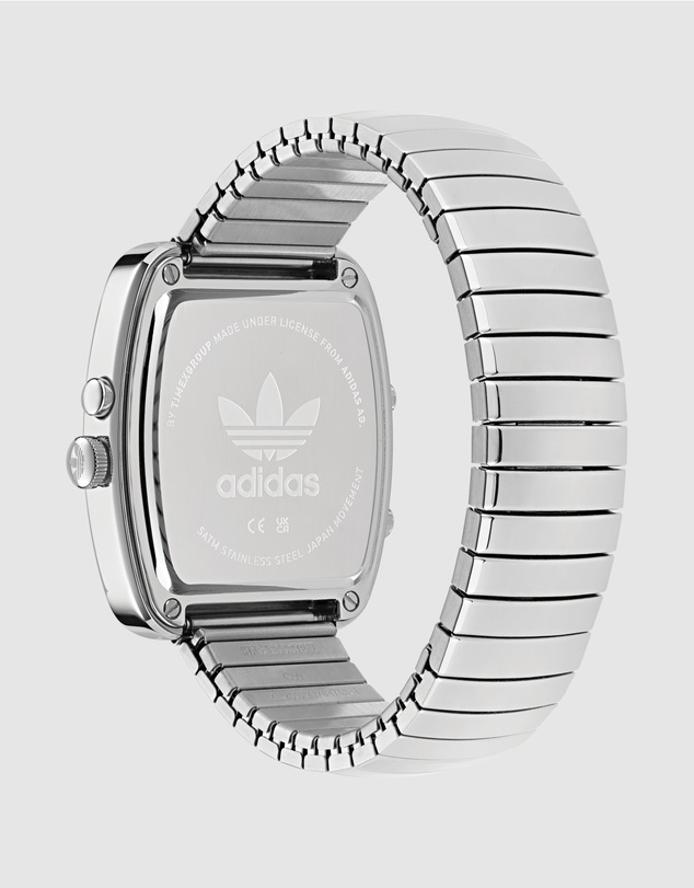 adidas Originals - Retro Wave Three 37mm Stainless Steel Expansion Band Watch