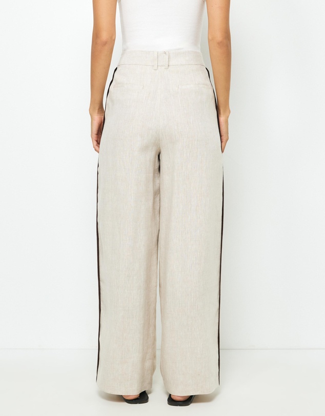 AERE - Sora Stripe Tailored Pants