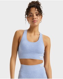 Roxy - Womens Chillout Seamless Washed Sports Bra