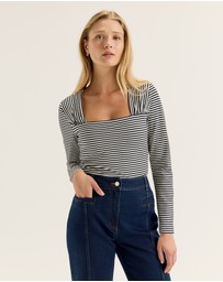 Review - Maloney Stripe Top