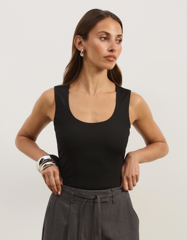 Atmos&Here - Jersey Scoop Neck Tank