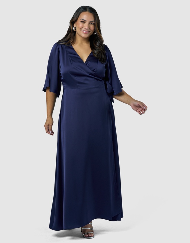 Pink Dusk by Curve Project - Glitz and Glam Maxi Dress