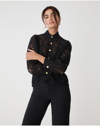 Forcast - Kennedy Lace Shirt