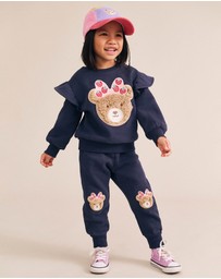 Huxbaby - Colour Block Cord Panel Cap - Babies-Kids