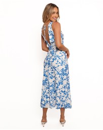 Petal & Pup - Caia Maxi Dress - Blue Floral