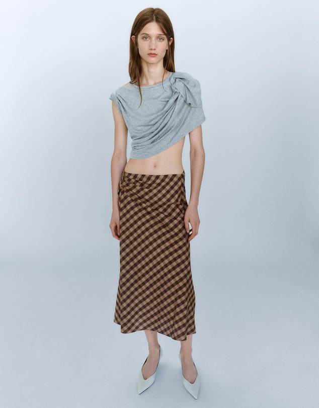 M.N.G - Vichy Skirt