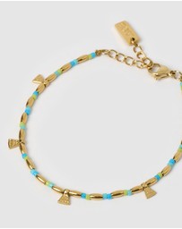 Arms Of Eve - Natalia Gold Bracelet - Ocean