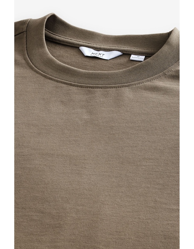 NEXT - Heavyweight 100% Cotton T-Shirt Relaxed Fit