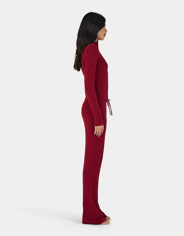 Ownley - Clarisse Cable Knit Jacket