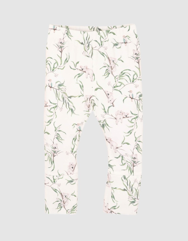 Bebe by Minihaha - Taylor Organic Turn Back Feet Leggings - Babies