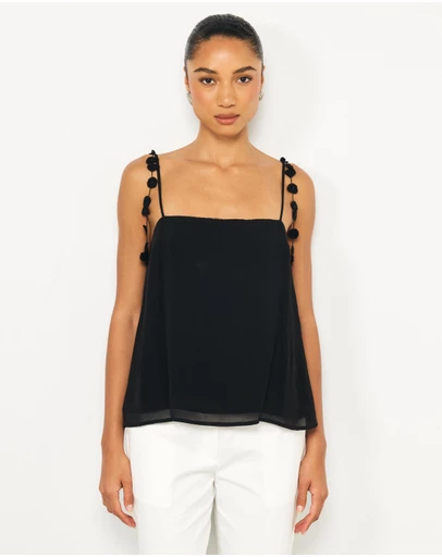 AERE - Ilaria Floral Detail Cami Top