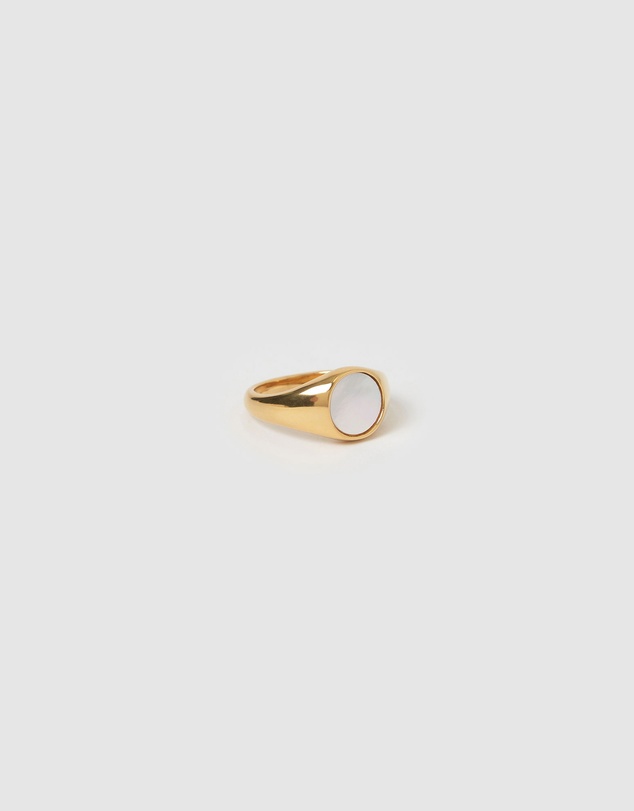 Arms Of Eve - Amira Gold and Pearl Ring