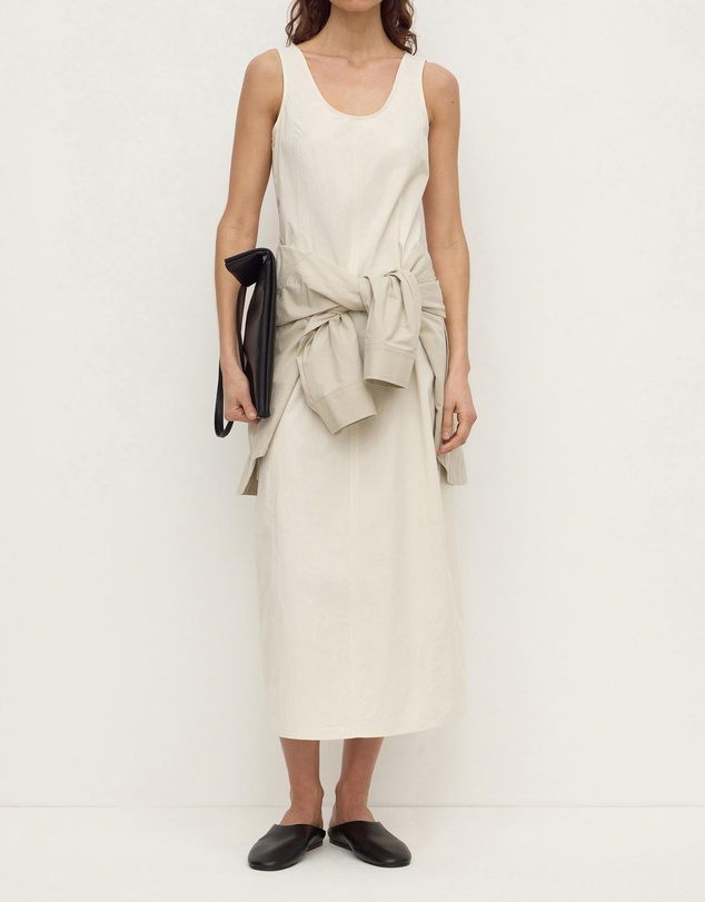 Assembly Label - Cecelia Cotton Barrel Dress