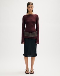 Minima Esenciales - Olen Sheer Layered Top