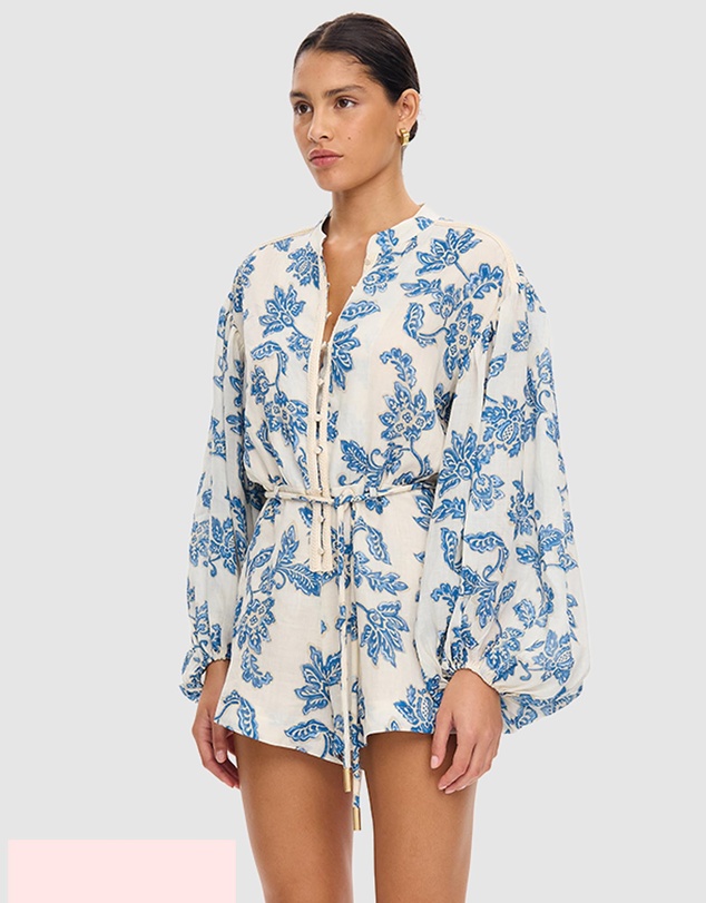 KIVARI - Bluebell Playsuit