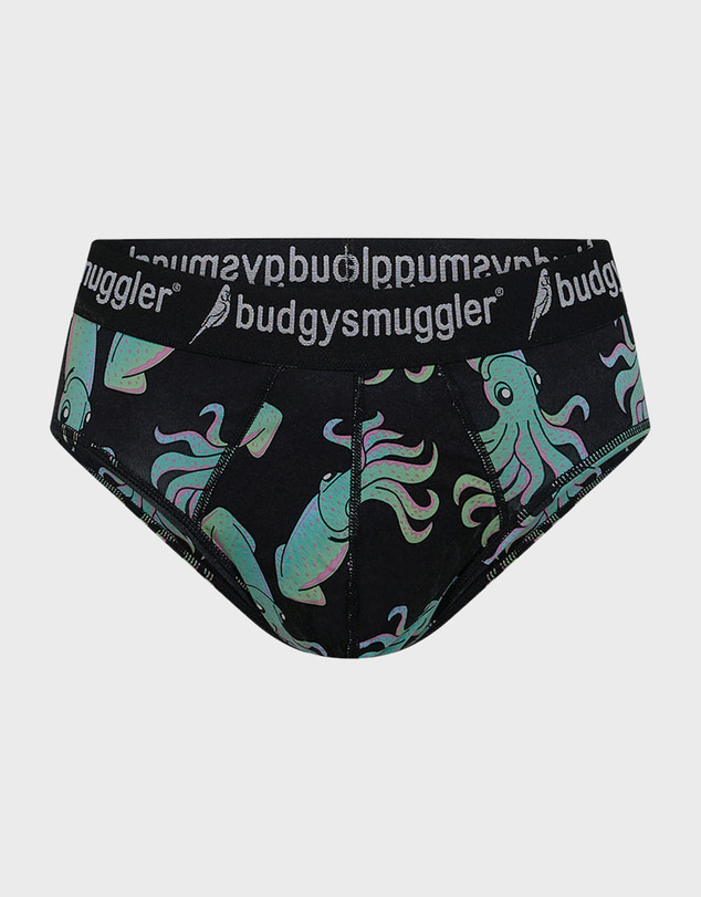 Budgy Smuggler - Men's Underwear Briefs in Squids