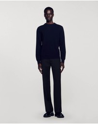 Sandro - CREWNECK CASHMERE SWEATER