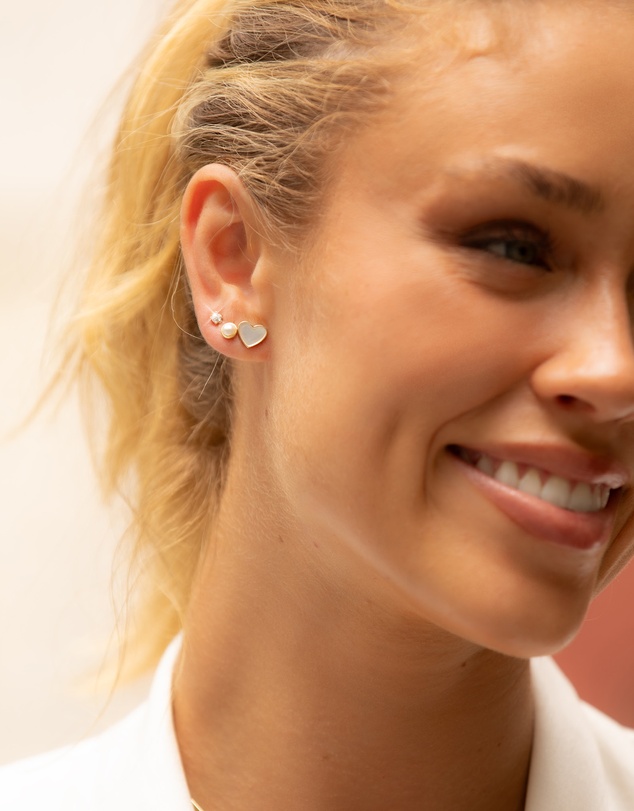 Mestige - Starlight Trio Earrings Set - 18K Gold Plated