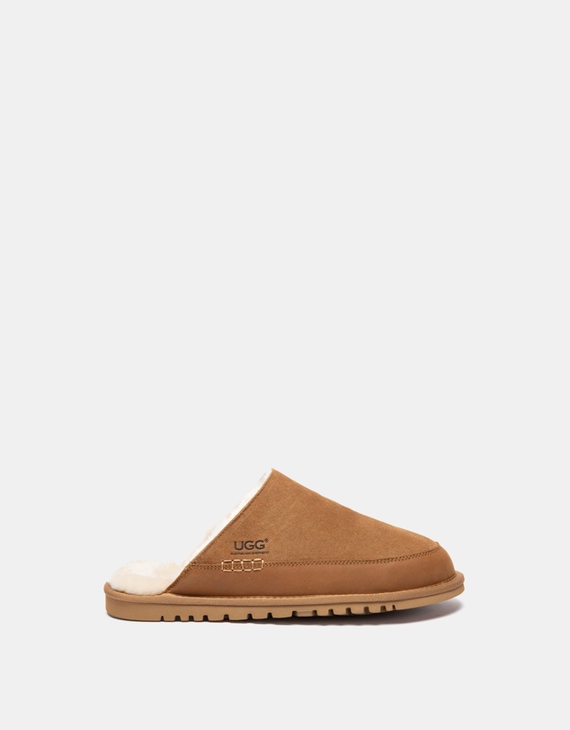 EVERAU - Australian Shepherd Ugg Frozark Slipper Cow Suede Upper House Shoes