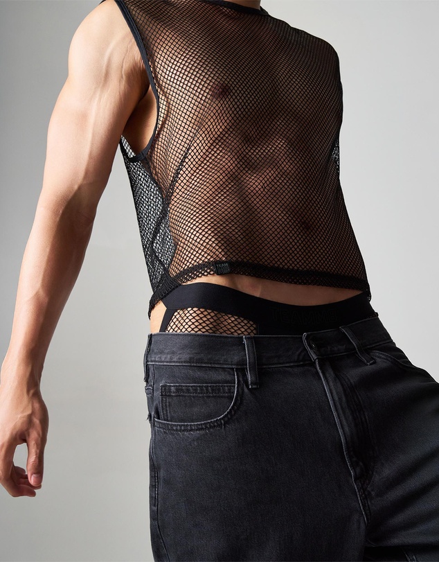 TEAMM8 - Edge Net Muscle Tank