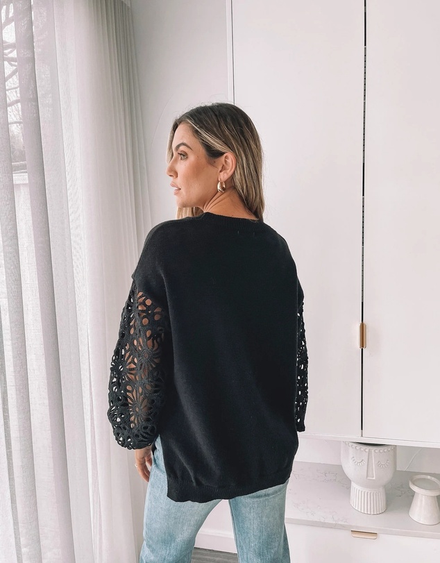Esther & Co - Sharisse Knit - Black