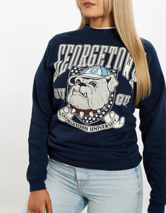 Vintage by The Real Deal - Pre Loved - 90s Georgetown University Sweatshirt