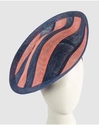 Max Alexander - Large Multicolor Plate Racing Fascinator Racing Fascinator
