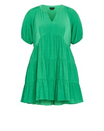 City Chic - Kara Tiered Mini Dress
