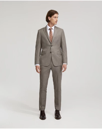 Oxford - Byron Luxury Half Canvas Wool Suit Jacket