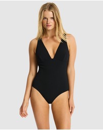 Sea Level Australia - La Mer Longline Scoop Back One Piece