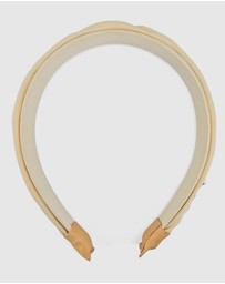 Izoa - Braided Pearl Headband