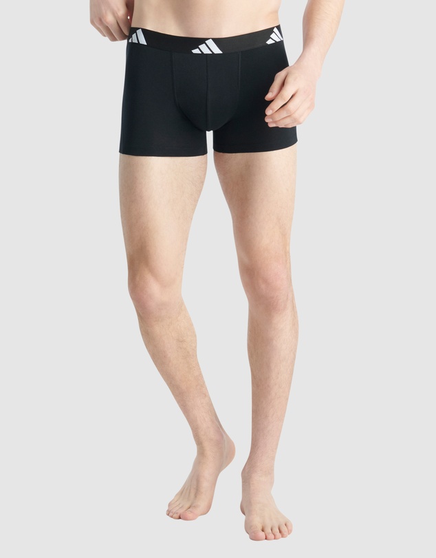 adidas Sportswear - 2 Pack Active Flex Cotton Trunk Underwear