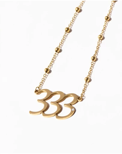 Jackie Mack - Awakening Necklace Angel Number 333