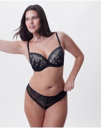 Bras N Things - Posie Brazilian Knicker - Black
