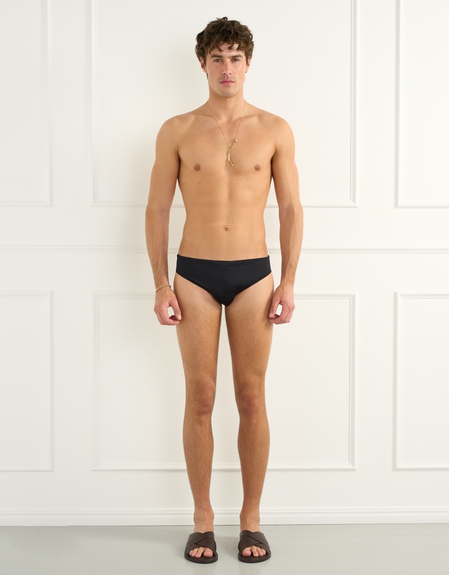 Aqua Blu Australia - Building Blocks Black Racer Briefs