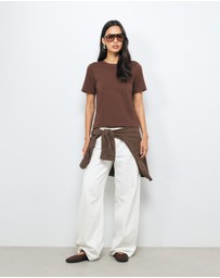 AERE - Celia Crew T-Shirt