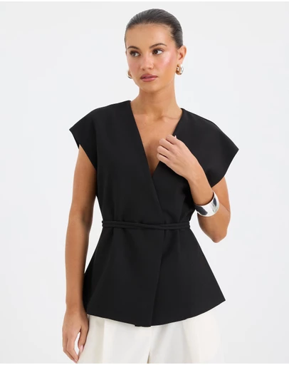Calli - Tori Wrap Top