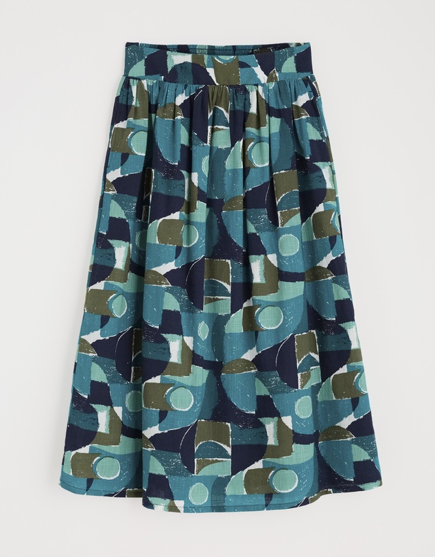 Seasalt - Seasalt Cornwall Blue Mevagissey Skirt