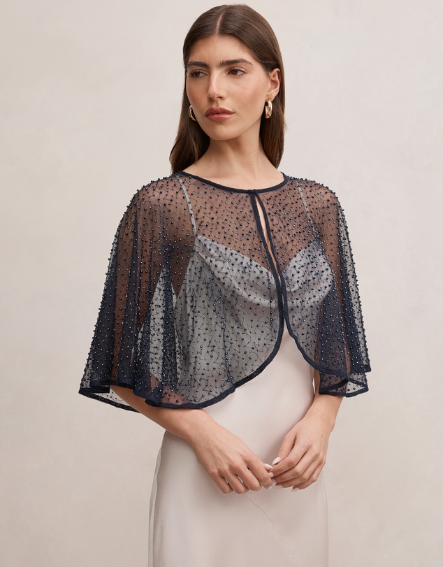Forever New - Eloise Beaded Cape