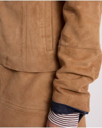 David Lawrence - Paignton Suede Leather Jacket