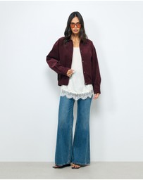 AERE - Nara Corduroy Bomber Jacket