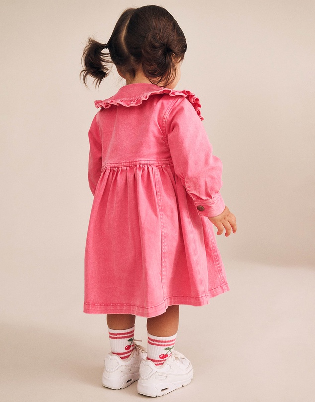 Huxbaby - Vintage Cherry Collar Dress - Babies-Kids