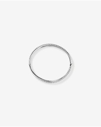 Michael Hill - 63mm Twist Bangle in Sterling Silver