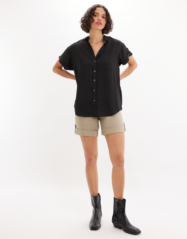 Amelius - Muriel Buttond Short Sleeve Shirt